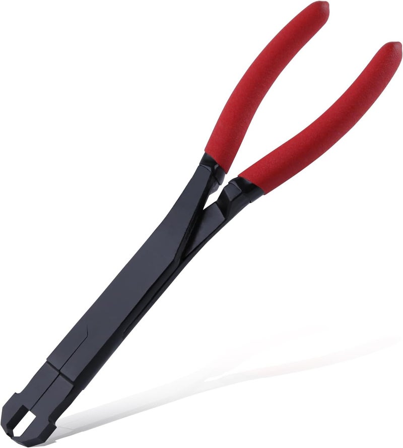 LEONTOOL Straight U-Joint Snap Ring Pliers Push Pin Removal Pliers for Automotive and Medium Duty Trucks, Cars, Equipment, and ATV/UTV, Push Pin Pliers for use with Class 1-5 Vehicles - Image 1